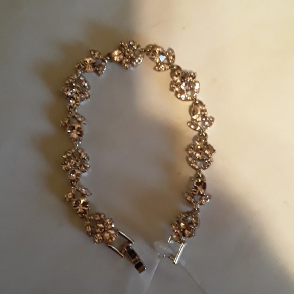 Givenchy Jewelry - Givenchy Cubic Zirconia Silver Bracelet